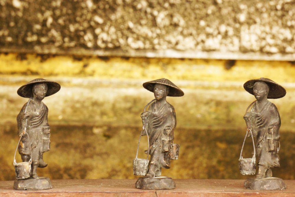 le statue in bronzo di Hoi An